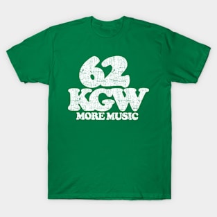 620 AM KGW Portland, OR  / Defunct Rock Radio Station T-Shirt